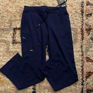 Greys anatomy 6 pocket tie front scrub pant